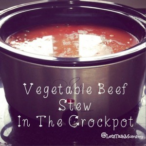 Vegetable Beef Stew Recipe