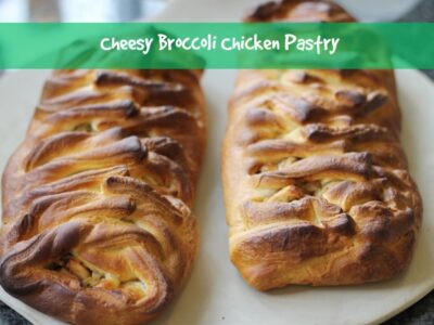 Cheesy Broccoli Chicken Pastry Recipe
