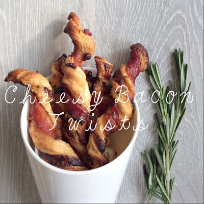Cheesy Bacon Twists Recipe