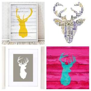 Home Decor: Stag Heads Everywhere