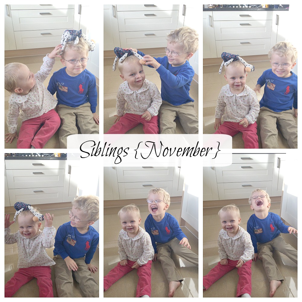 siblings november photo project