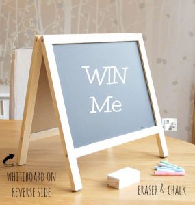 Whiteboard Chalkboard Easel Giveaway
