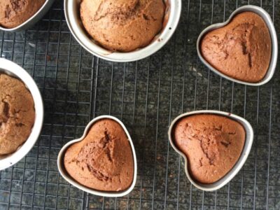 Valentine’s Day Chocolate Hearts Cake Recipe