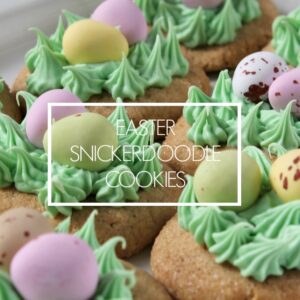 Easter Snickerdoodle Cookies With Mini Eggs | Recipe