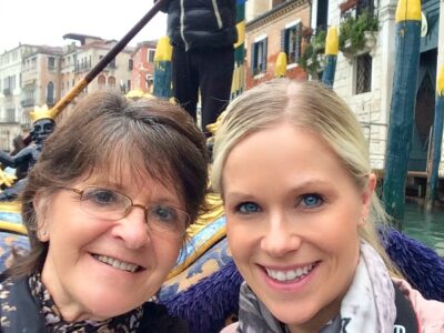 Gondola rides in Venice