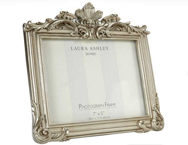 WIN a 7X5 Laura Ashley gold photo frame