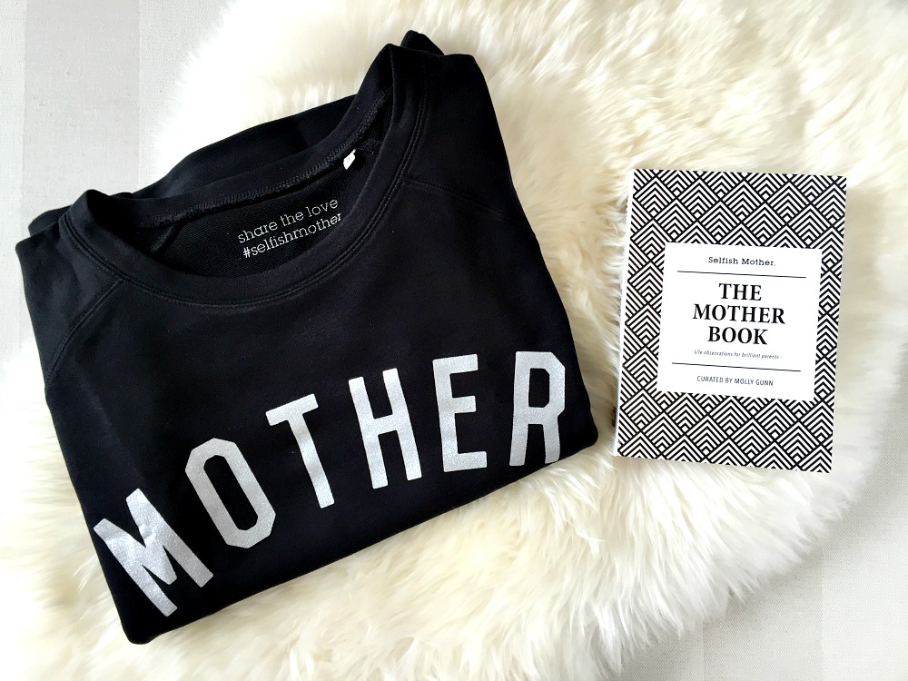 Selfish Mother scoop neck sweater Mother's Day 