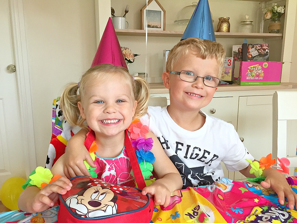 A third birthday celebration party