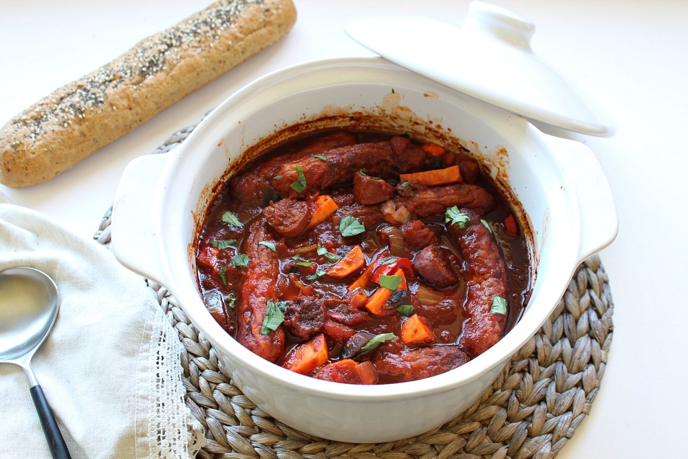 Spicy Sausage Casserole Recipe