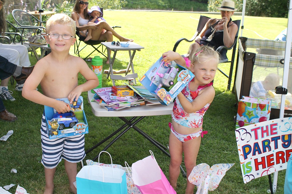 A Paw Patrol Birthday Party for two