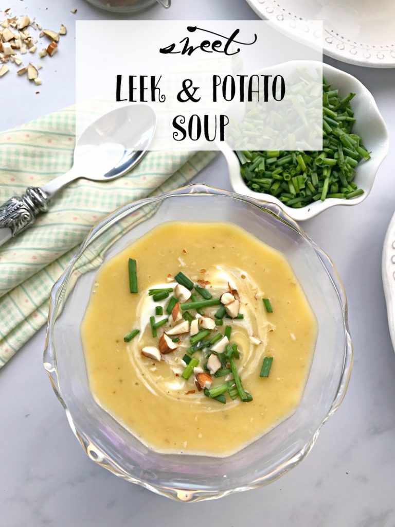 Sweet leek and Potato Soup recipe