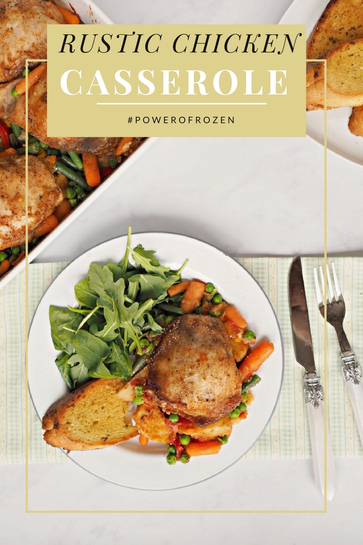 Iceland Foods #PowerofFrozen Rustic Chicken Casserole Recipe