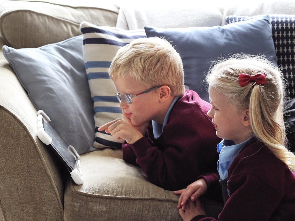 Letting my kids have a tablet