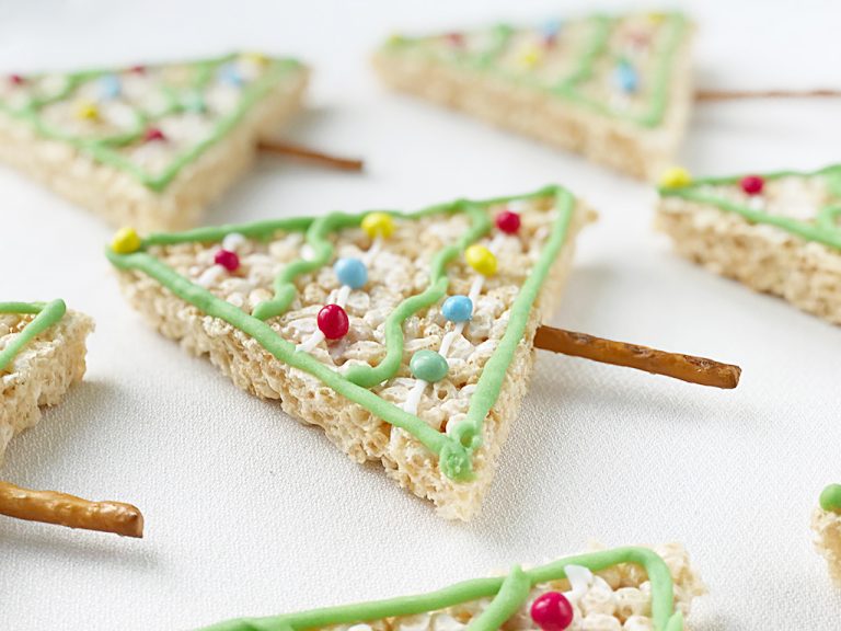 Rice Krispy Christmas Tree Treats