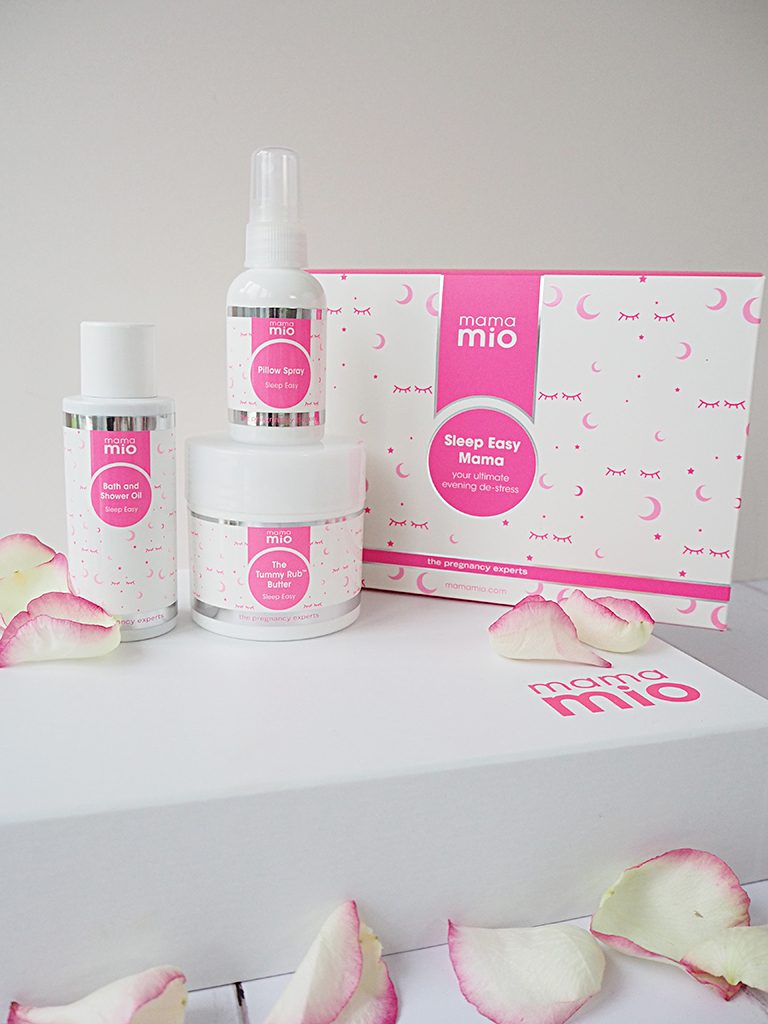 Mama Mio Skincare Mama Hamper Giveaway pregnancy lotion belly lotion pillow spray relaxing bath oil 