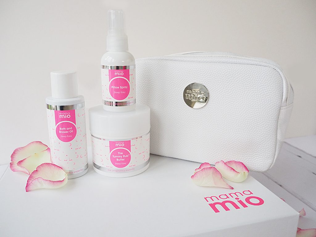 Mama Mio Skincare Mama Hamper Giveaway pregnancy lotion belly lotion pillow spray relaxing bath oil 