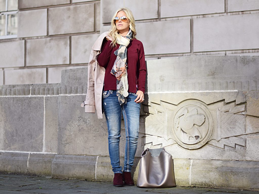 My Winter Style {Pairing Pink & Burgundy}