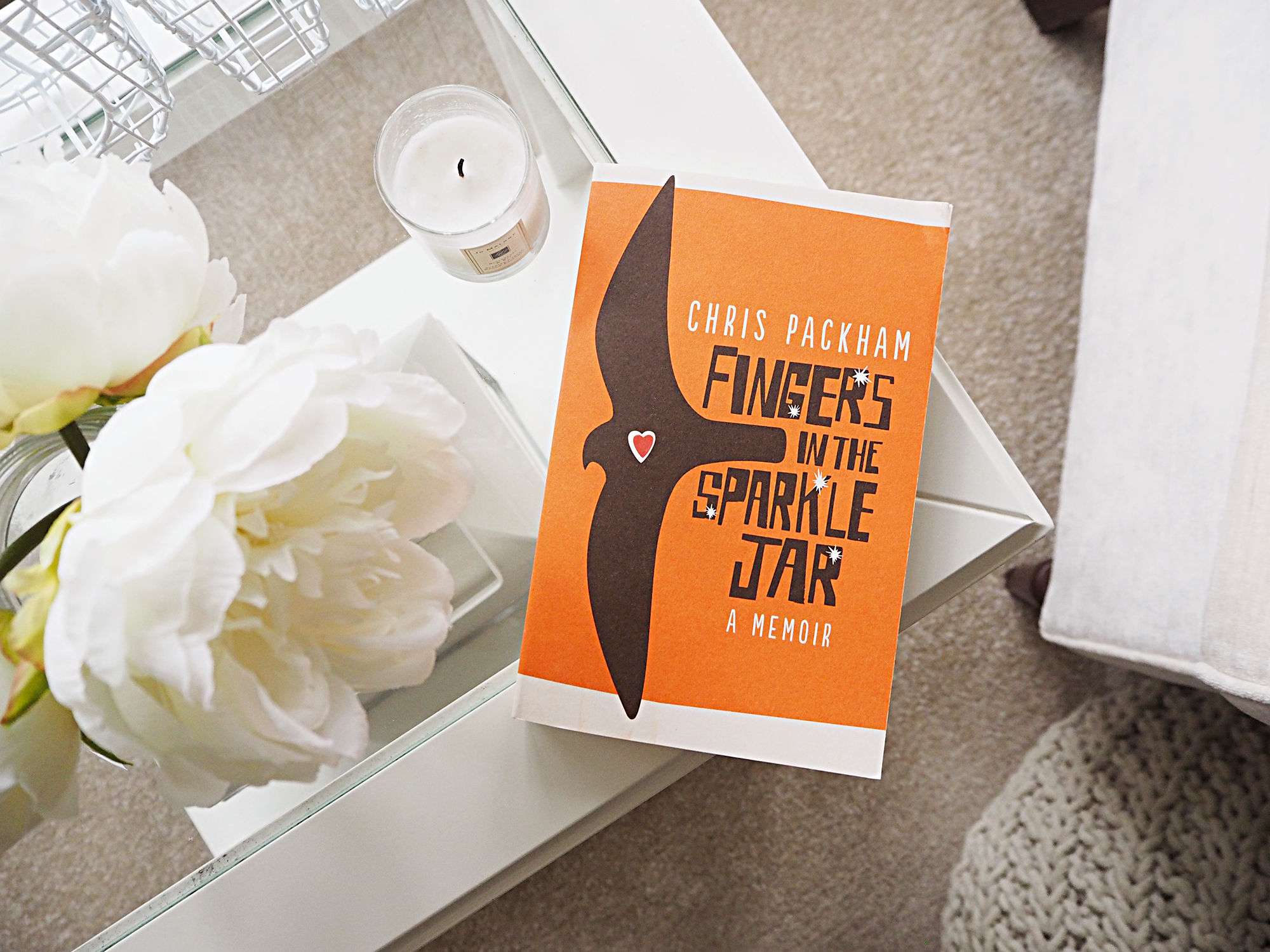 april's book club bookish mamas book Fingers in the Sparkle Jar by chris packham