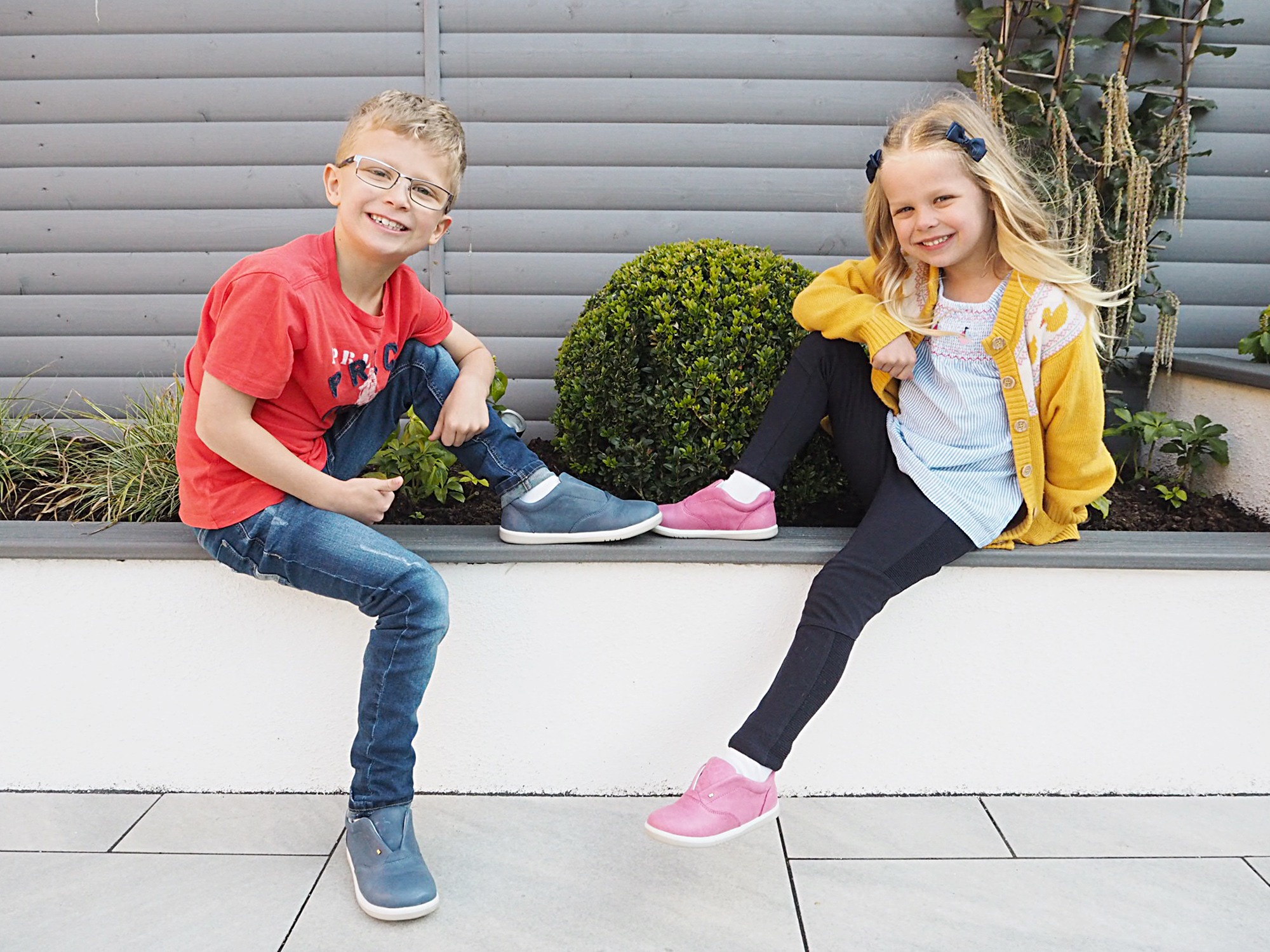 March Siblings Project + Bobux Shoes Giveaway