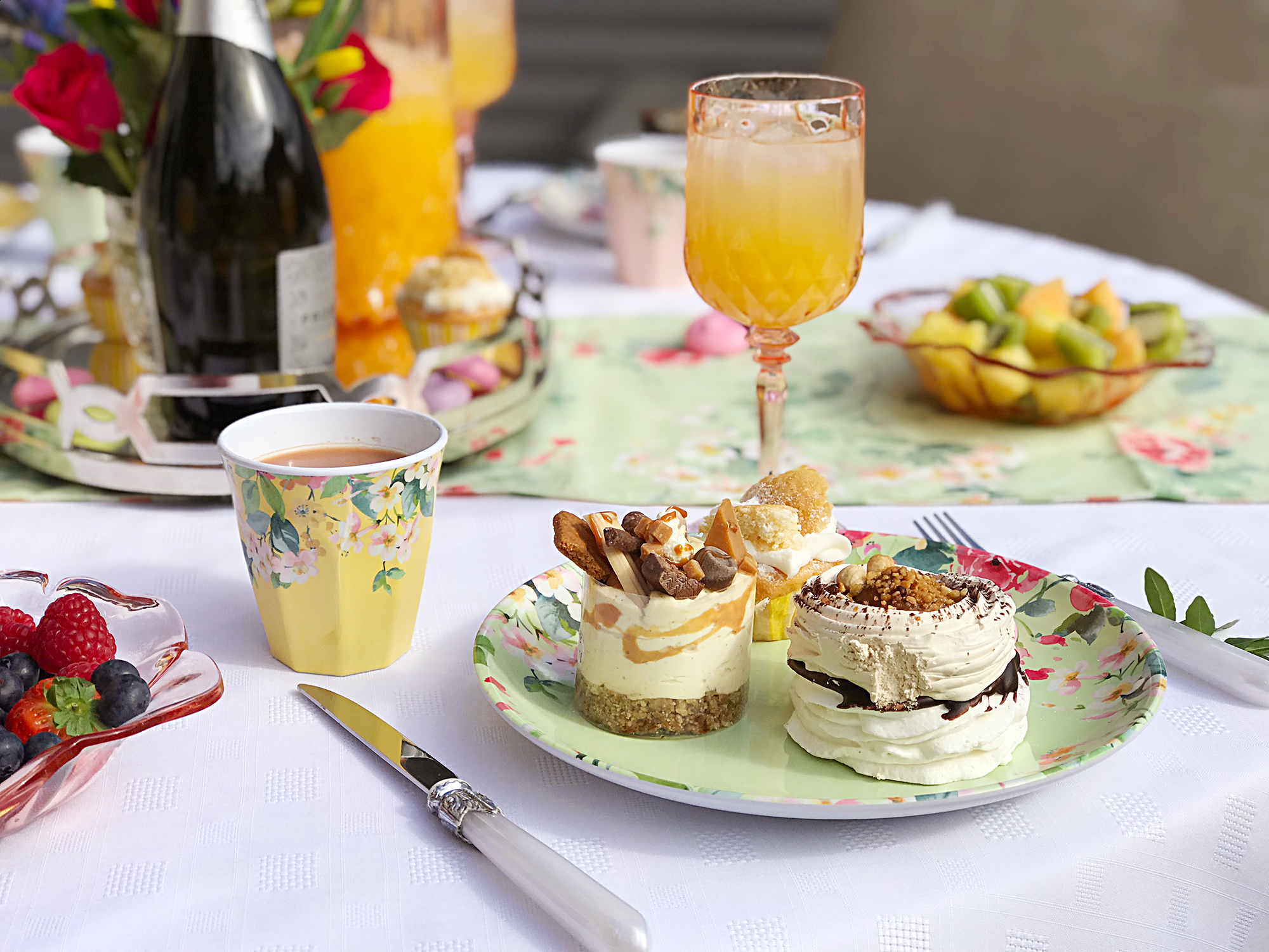 How to Style a Garden Afternoon Tea Baby Shower with Laura Ashley