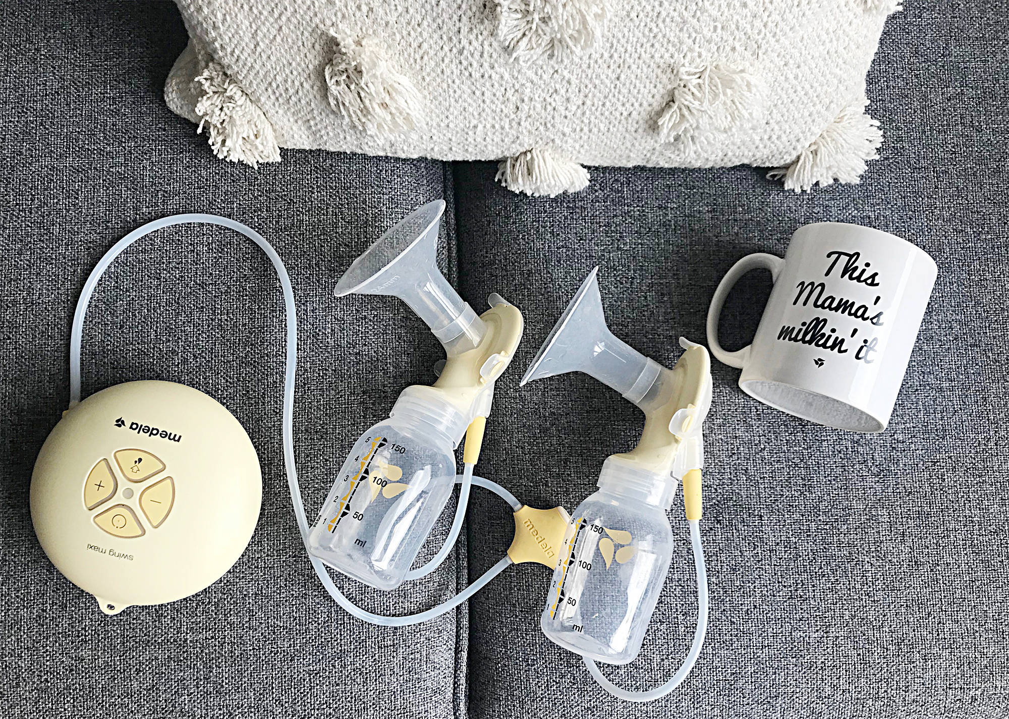 Milking it with my Medela Swing Maxi double Electric Breast Pump