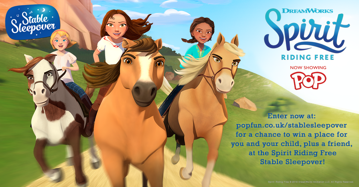 Spirit Riding Free Stable Sleepover Competition