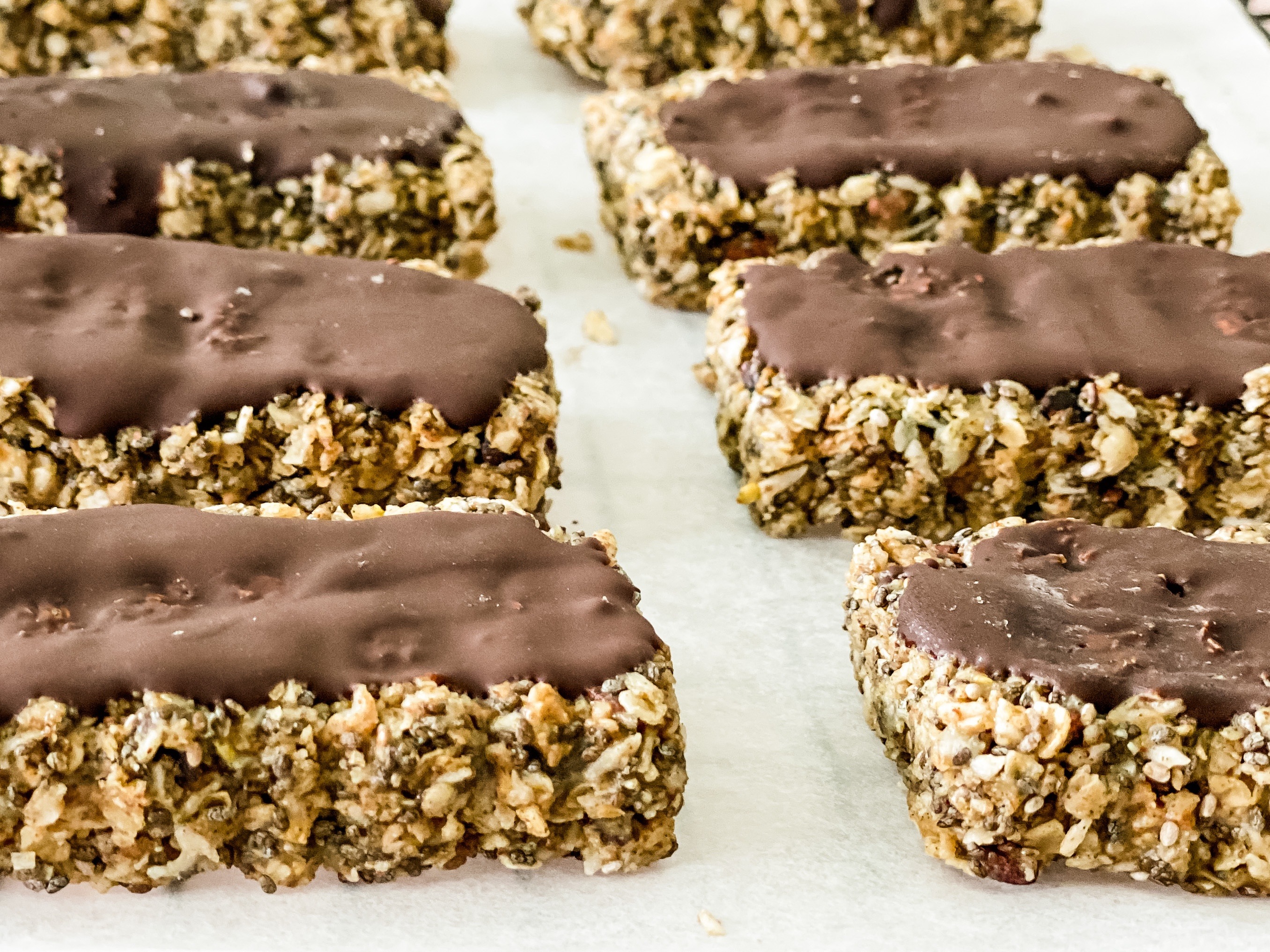 Easy No Bake Vegan Oat Bars Recipe