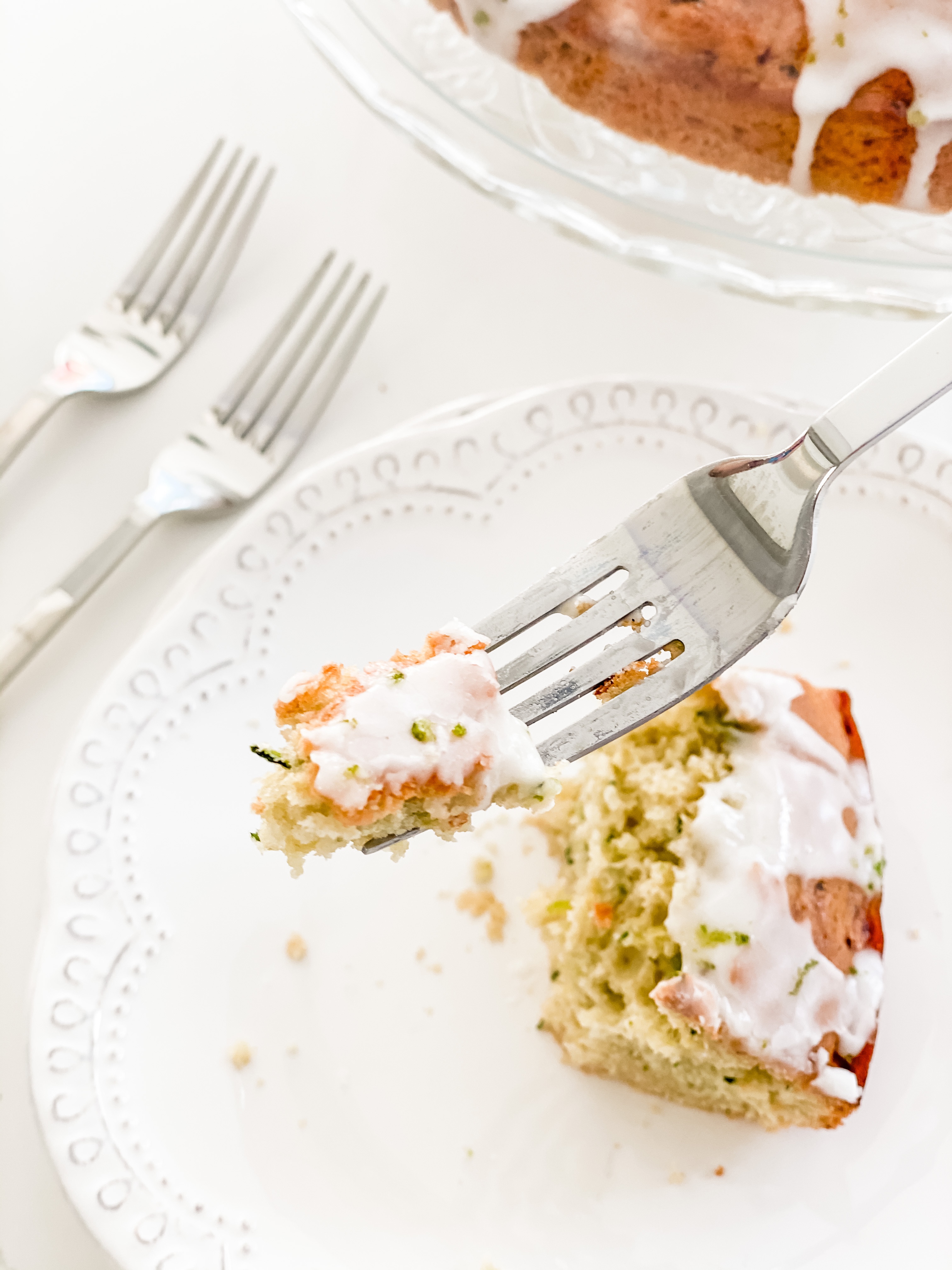 Lime, Avocado, and Courgette Cake for a Healthier Birthday Cake