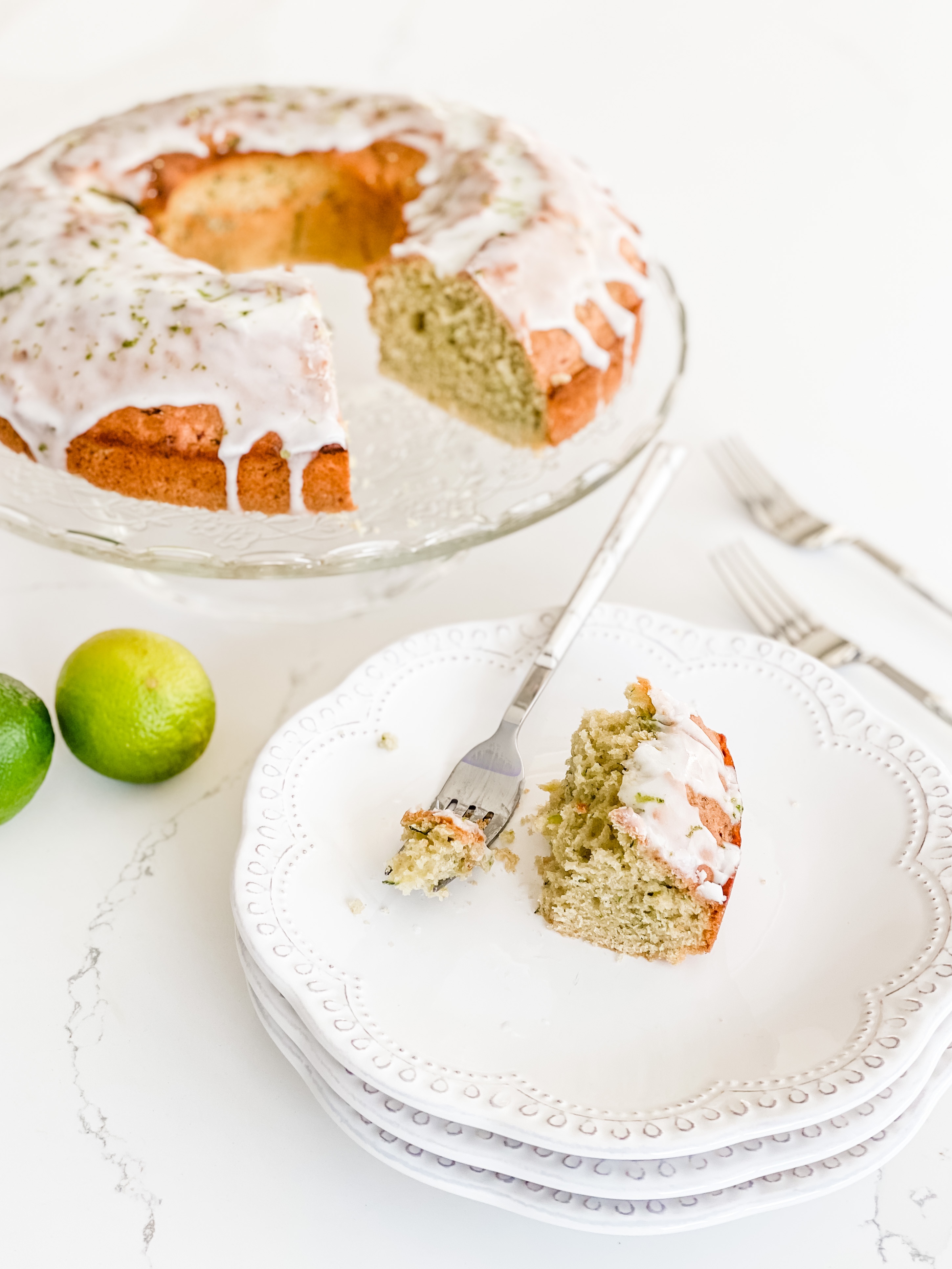 Lime, Avocado, and Courgette Cake for a Healthier Birthday Cake