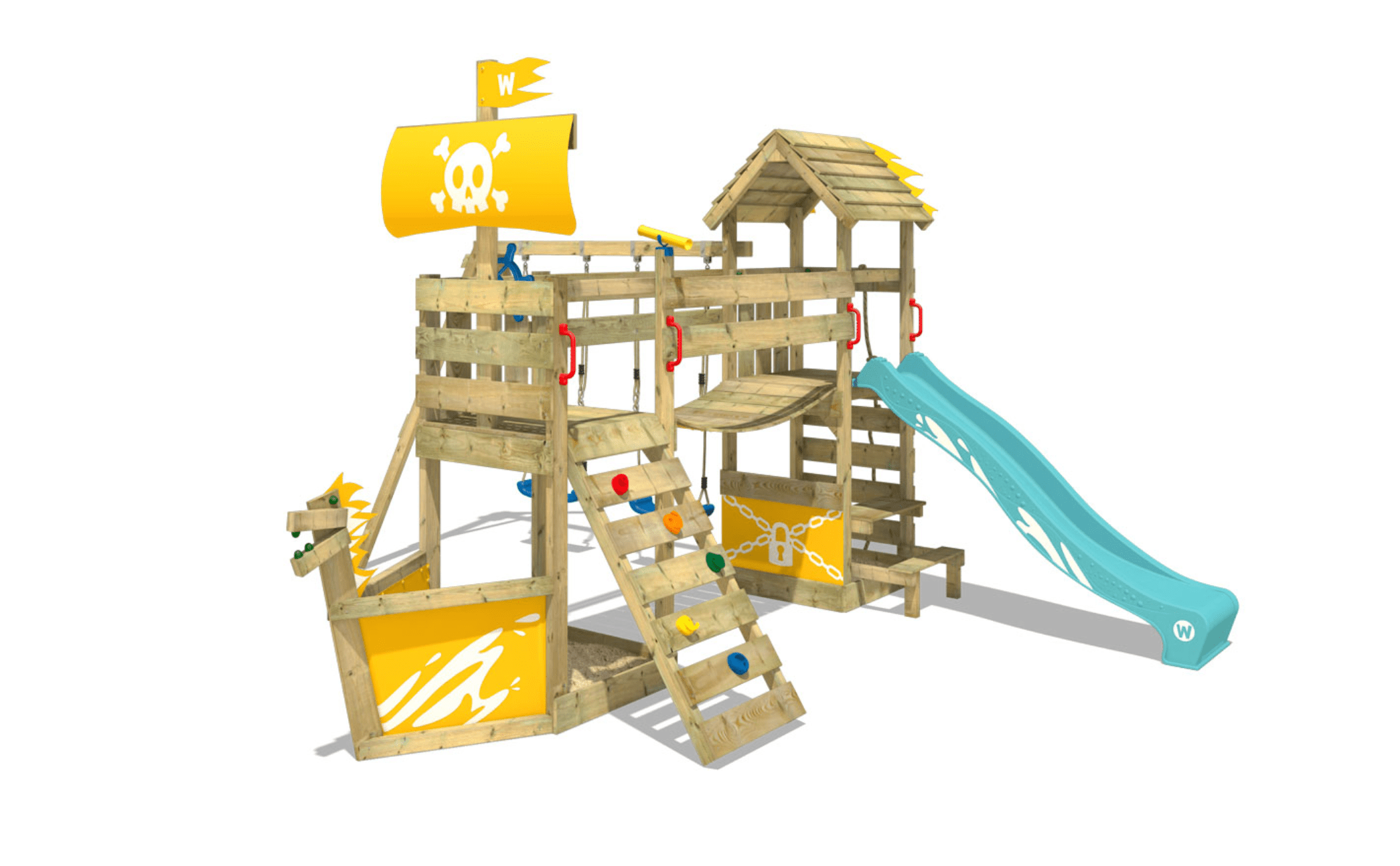 Create endless adventures with Wickey’s kids climbing frames at home