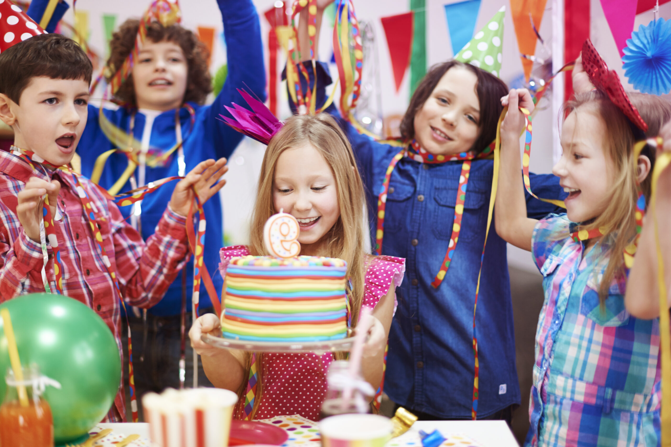 A successful children's party with proper planning.