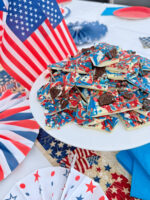 4th of July chocolate bark